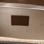 Suede Micro GG Small Go Shoulder Bag Brown
