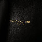 Suede Quilted Icarino Bag Cognac