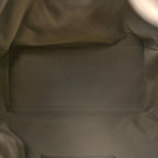 Suede Quilted Medium Chanel 25 Handbag Dark Grey