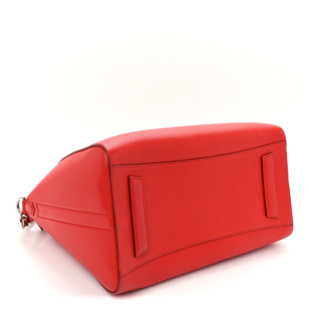 Sugar Goatskin Medium Antigona Medium Red