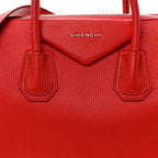 Sugar Goatskin Medium Antigona Medium Red