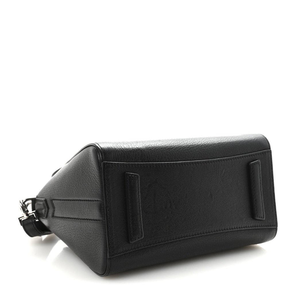 Sugar Goatskin Mini Antigona Black