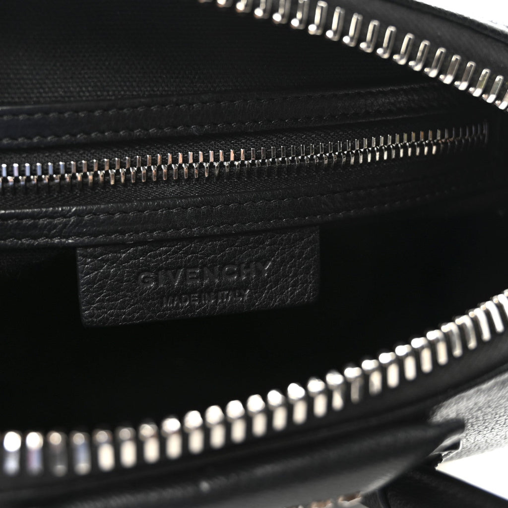 Sugar Goatskin Mini Antigona Black