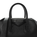 Sugar Goatskin Mini Antigona Black