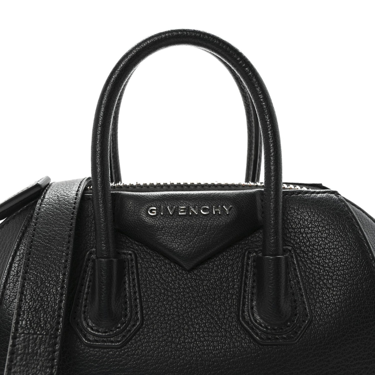 Sugar Goatskin Mini Antigona Black