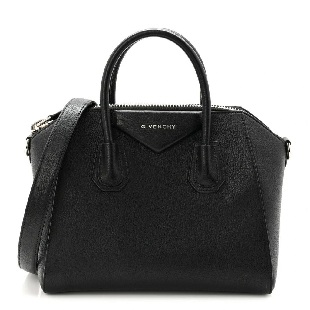 Sugar Goatskin Small Antigona Black
