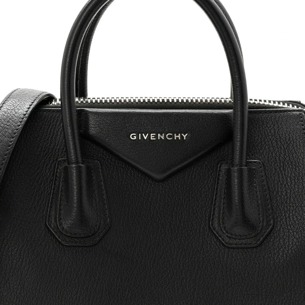 Sugar Goatskin Small Antigona Black