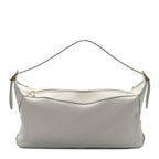Supple Calfskin Medium Romy Shoulder Bag Rice