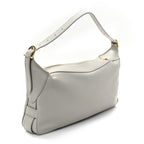 Supple Calfskin Medium Romy Shoulder Bag Rice