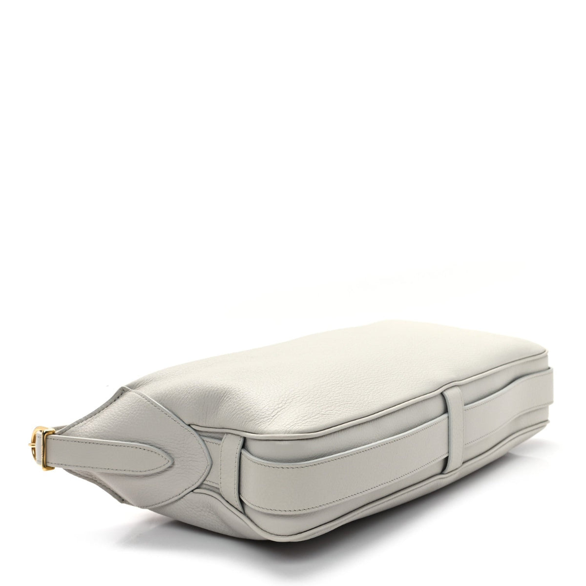 Supple Calfskin Medium Romy Shoulder Bag Rice