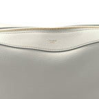 Supple Calfskin Medium Romy Shoulder Bag Rice