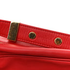 Supple Calfskin Paname Take Off Flight Overseas Bag Red