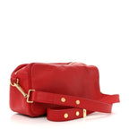 Supple Calfskin Paname Take Off Flight Overseas Bag Red