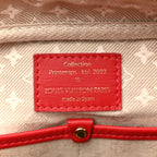 Supple Calfskin Paname Take Off Flight Overseas Bag Red