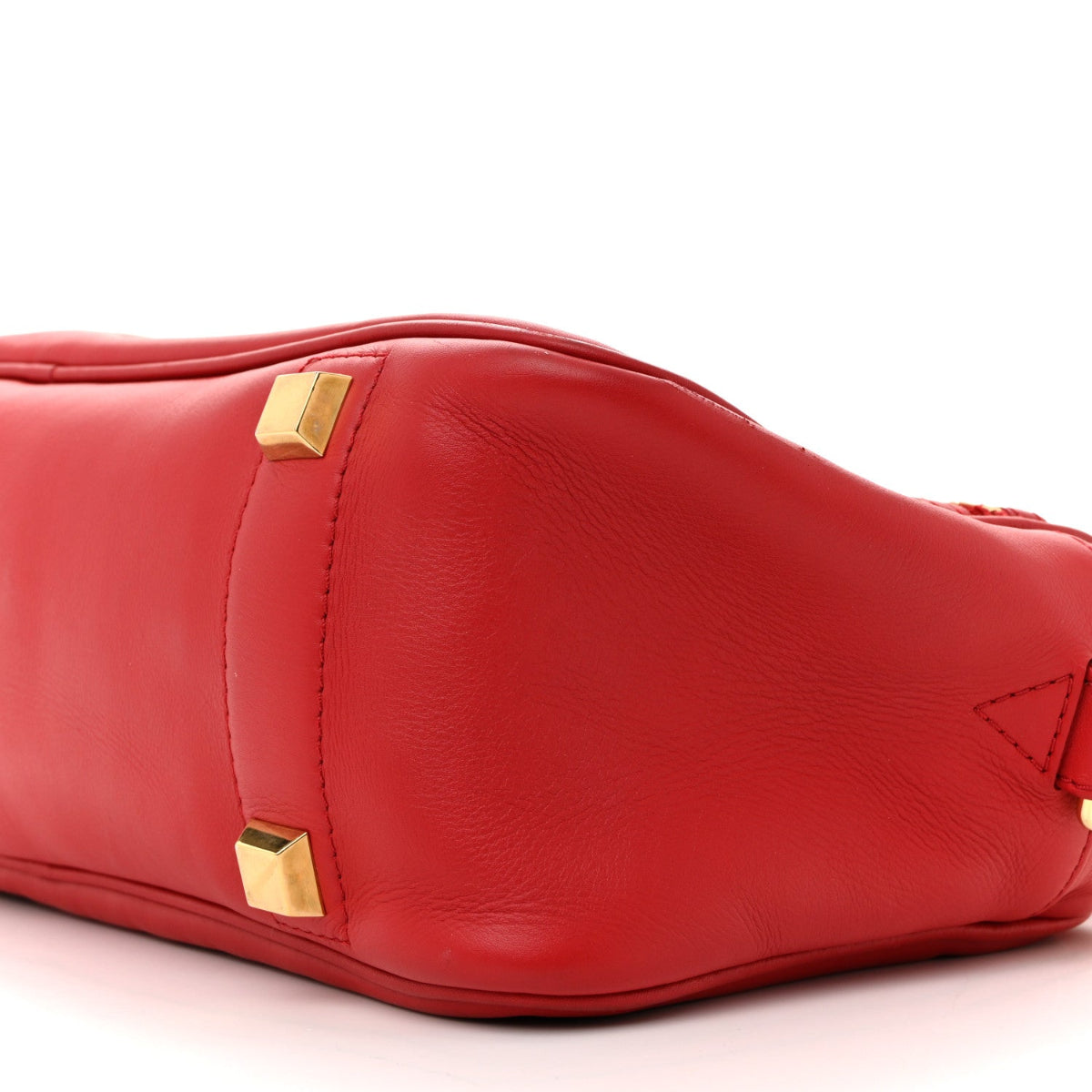 Supple Calfskin Paname Take Off Flight Overseas Bag Red