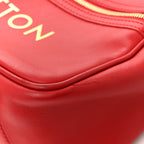 Supple Calfskin Paname Take Off Flight Overseas Bag Red