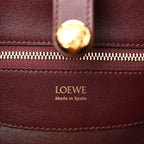 Supple Calfskin Small Madrid Bag Dark Burgundy
