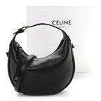 Supple Grained Calfskin Teen Lulu Shoulder Bag Black