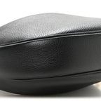 Supple Grained Calfskin Teen Lulu Shoulder Bag Black