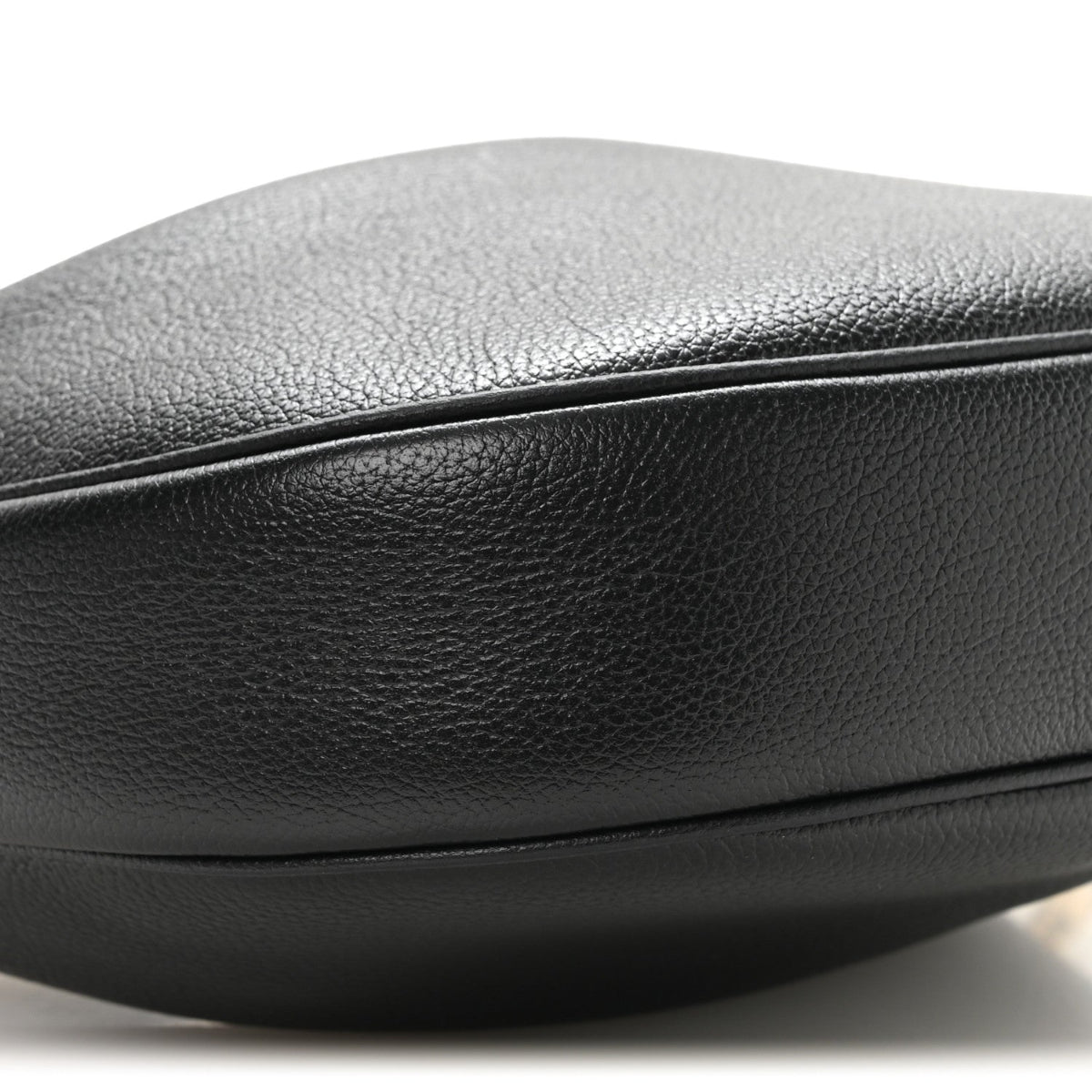 Supple Grained Calfskin Teen Lulu Shoulder Bag Black