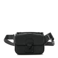 Taurillon Monogram S Lock Sling Bag Black