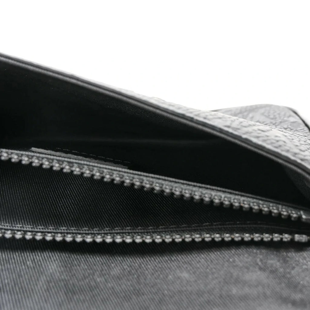 Taurillon Monogram S Lock Sling Bag Black