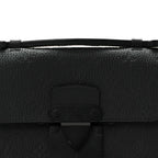 Taurillon Monogram S Lock Sling Bag Black