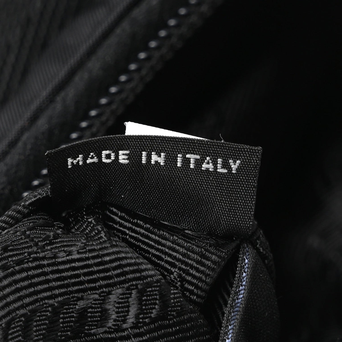 Tessuto Nylon Mini Re-Edition 2000 Bag Black
