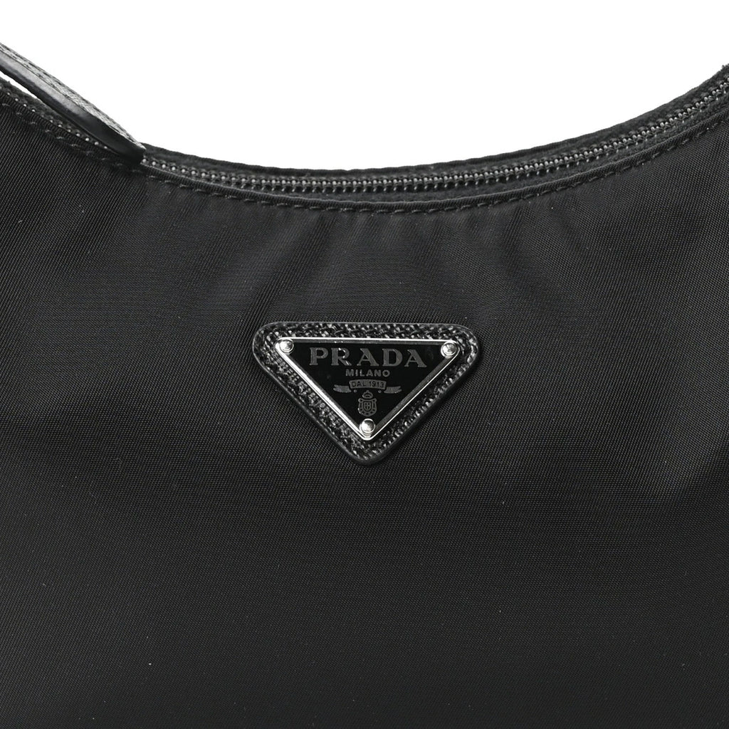 Tessuto Nylon Mini Re-Edition 2000 Bag Black