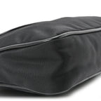 Tessuto Nylon Saffiano Crossbody Bag Black