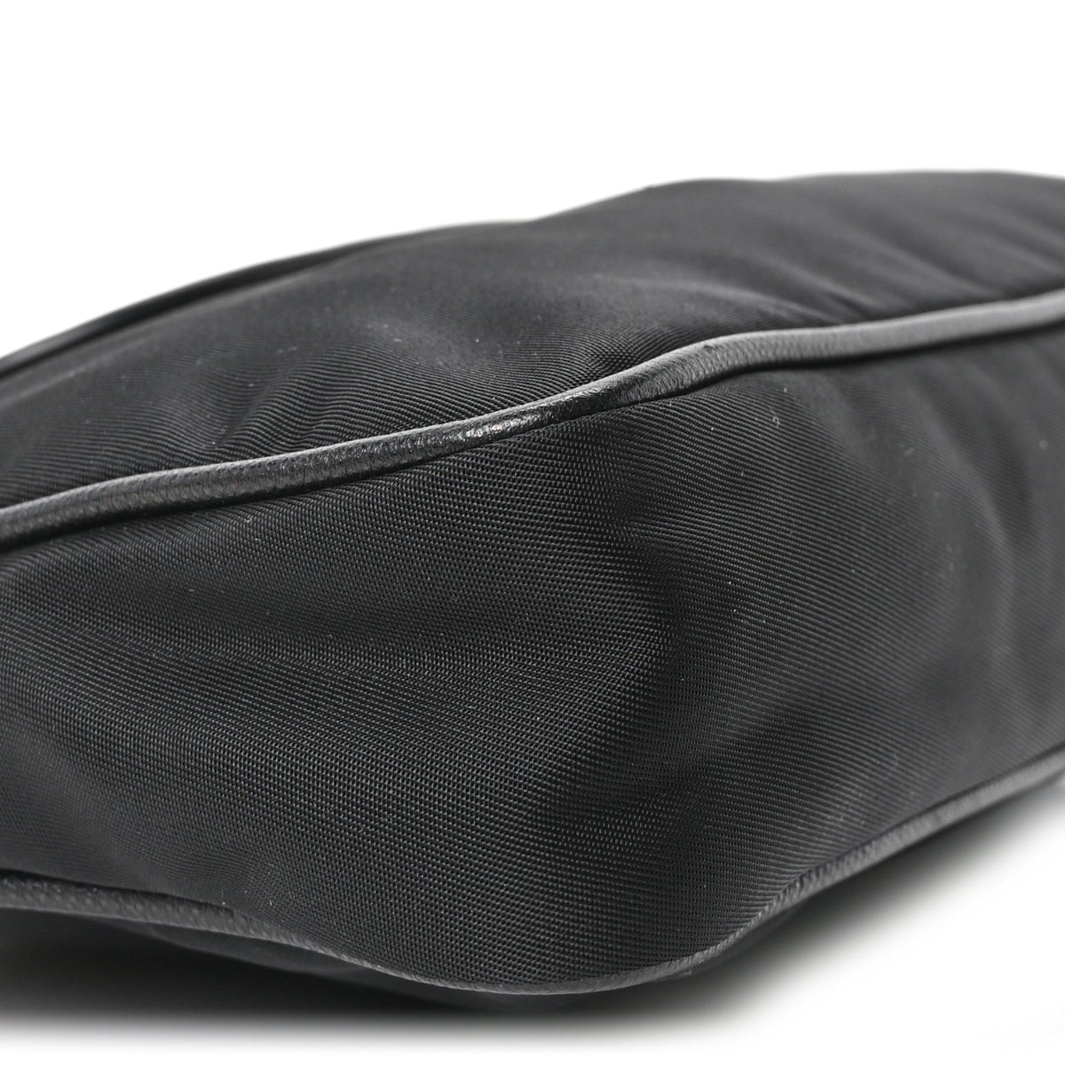 Tessuto Nylon Saffiano Crossbody Bag Black