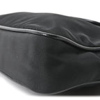 Tessuto Nylon Saffiano Crossbody Bag Black