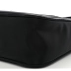 Tessuto Nylon Saffiano Mini Re-Edition 2000 Bag Black