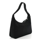 Tessuto Nylon Saffiano Mini Re-Edition 2000 Bag Black