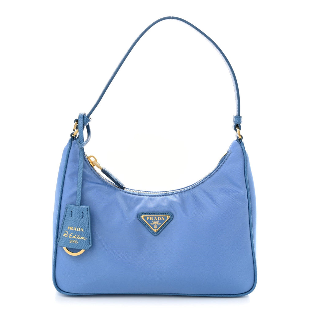 Tessuto Nylon Saffiano Mini Re-Edition 2005 Bag Onda