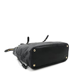Tessuto Nylon Saffiano Tote Black