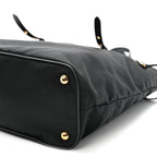 Tessuto Nylon Saffiano Tote Black