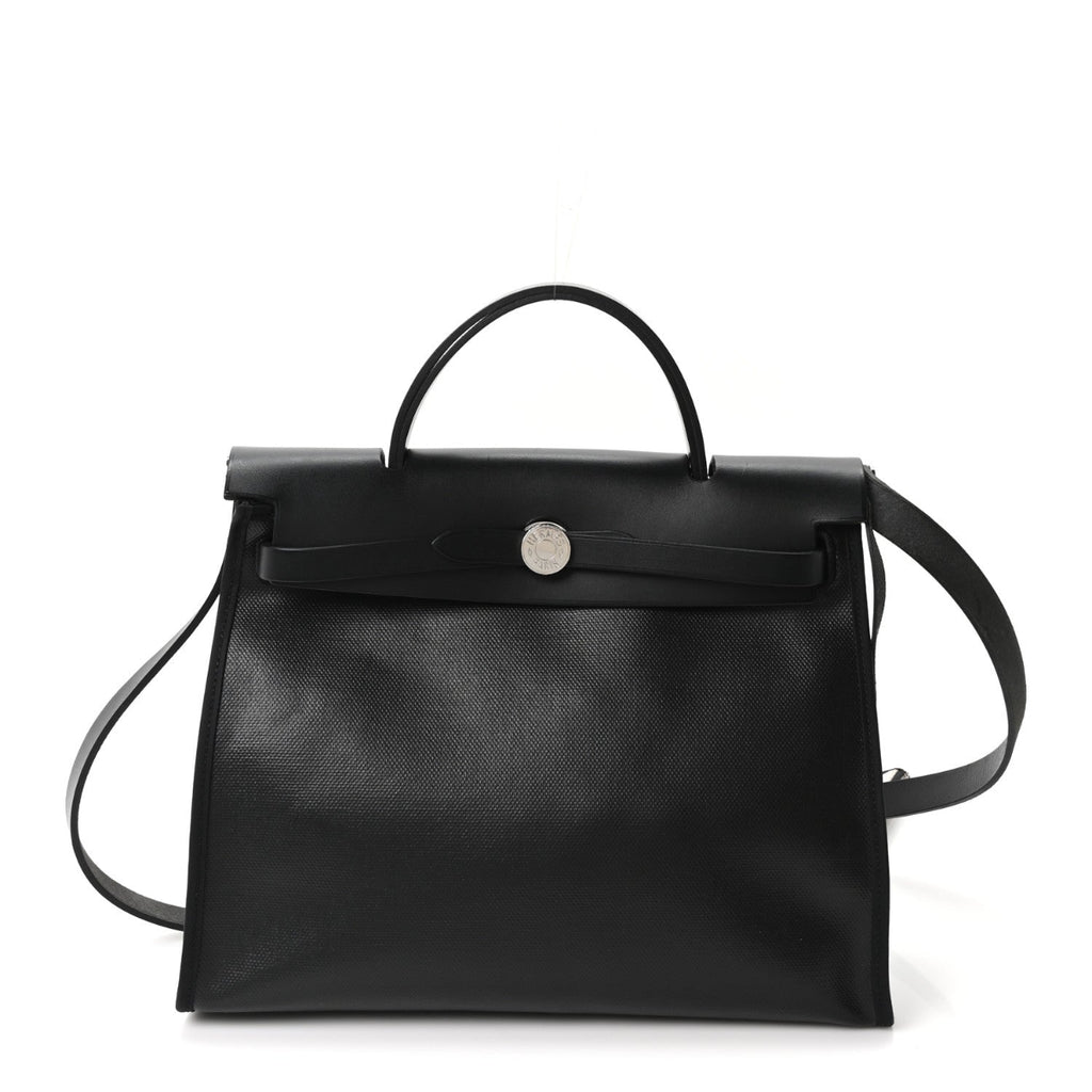 Toile H Berline Vache Hunter Herbag Zip PM 31 Black Ecru
