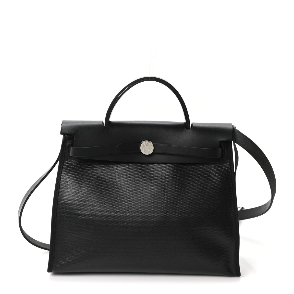 Toile H Berline Vache Hunter Herbag Zip PM 31 Black Ecru