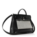 Toile H Berline Vache Hunter Herbag Zip PM 31 Black Ecru