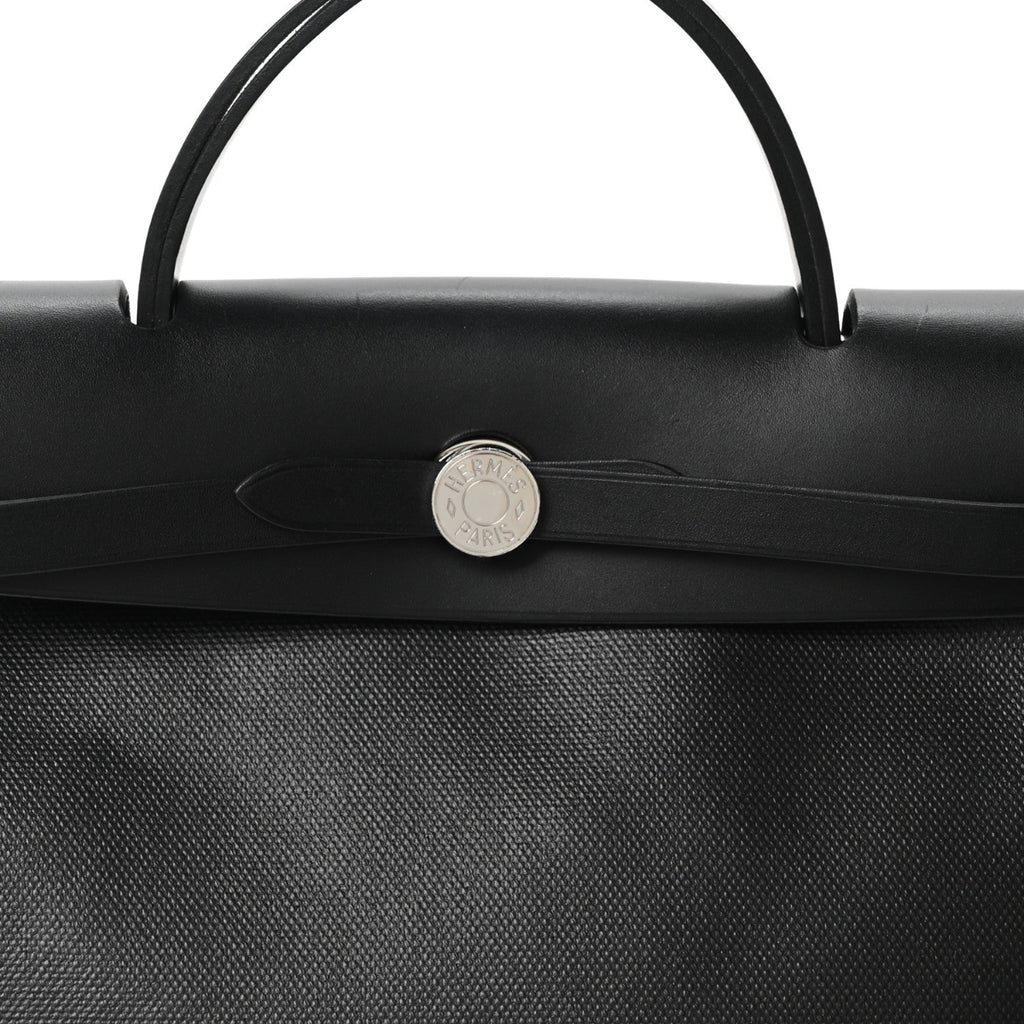 Toile H Berline Vache Hunter Herbag Zip PM 31 Black Ecru