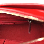 Tweed Calfskin Small Gabrielle Hobo Red Multicolor
