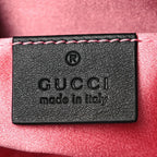 Velvet Matelasse Crystal Star GG Marmont Belt Bag 75 30 Black