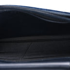 Velvet Quilted Boy Wallet On Chain WOC Blue