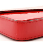 Vernis Felicie Pochette Chain Wallet Cherry