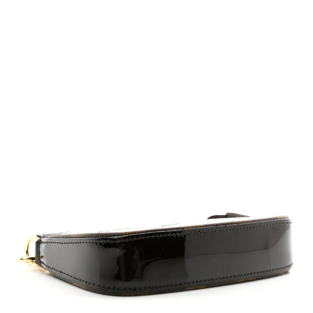 Vernis Monogram Mini Pochette Accessories Amarante