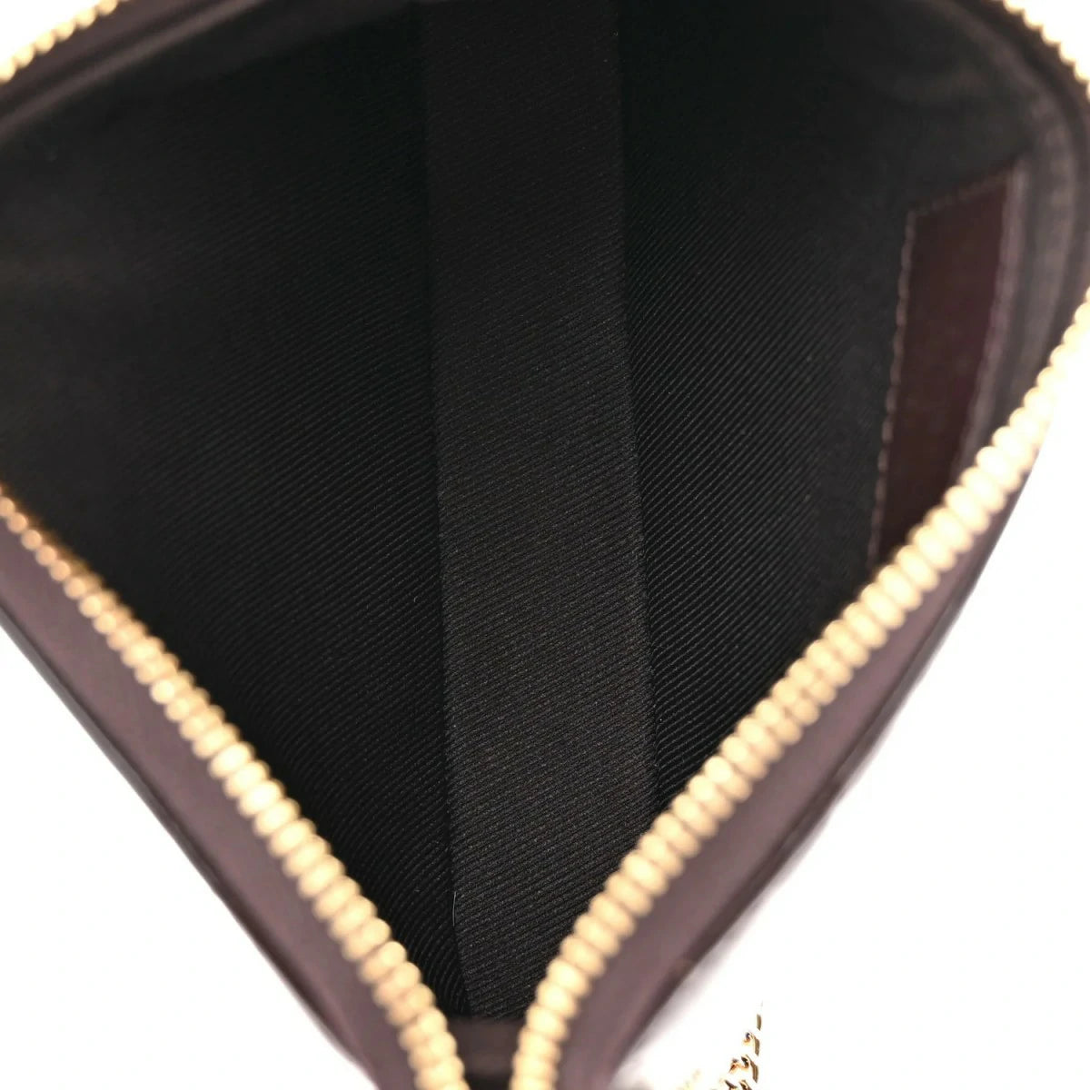 Vernis Monogram Mini Pochette Accessories Amarante