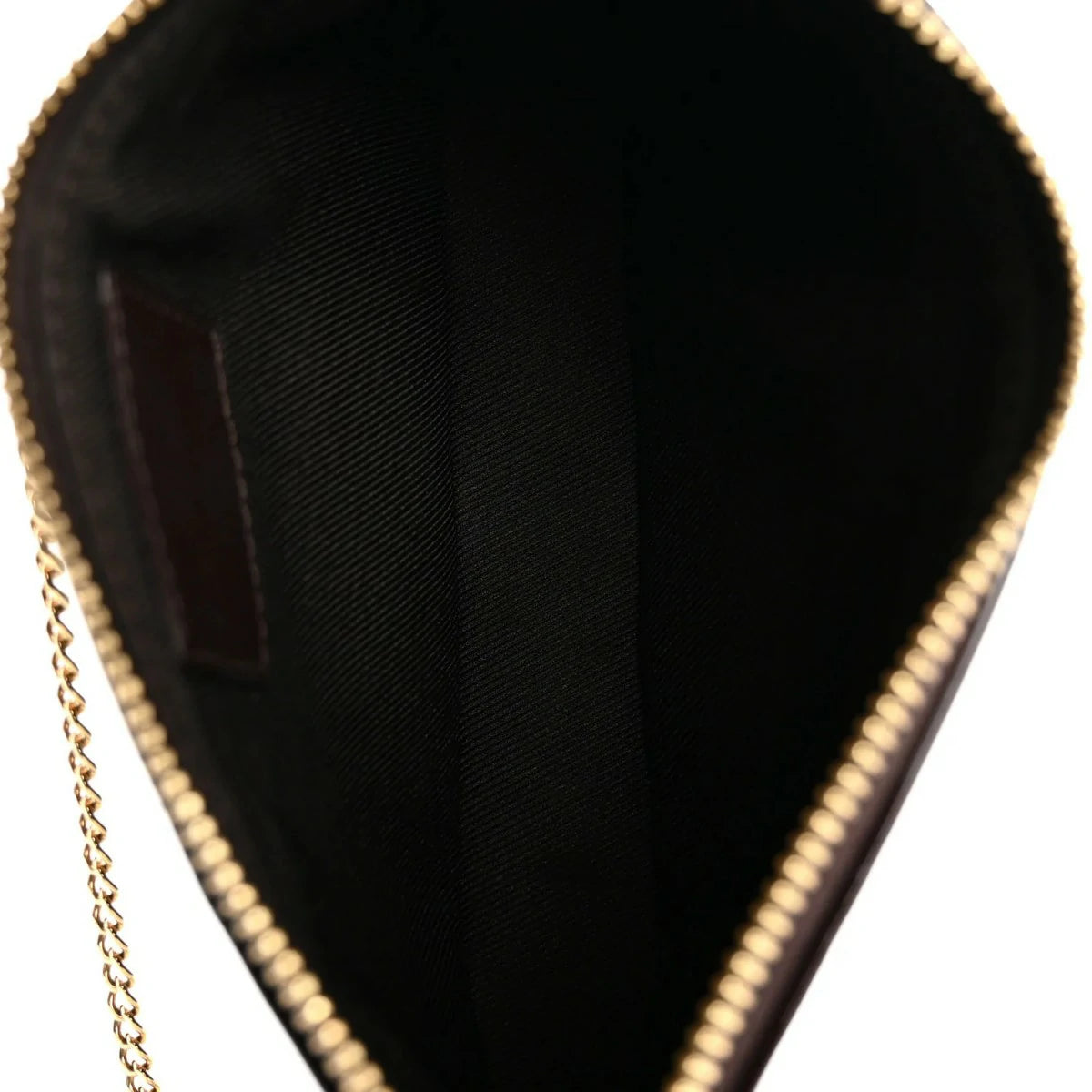Vernis Monogram Mini Pochette Accessories Amarante