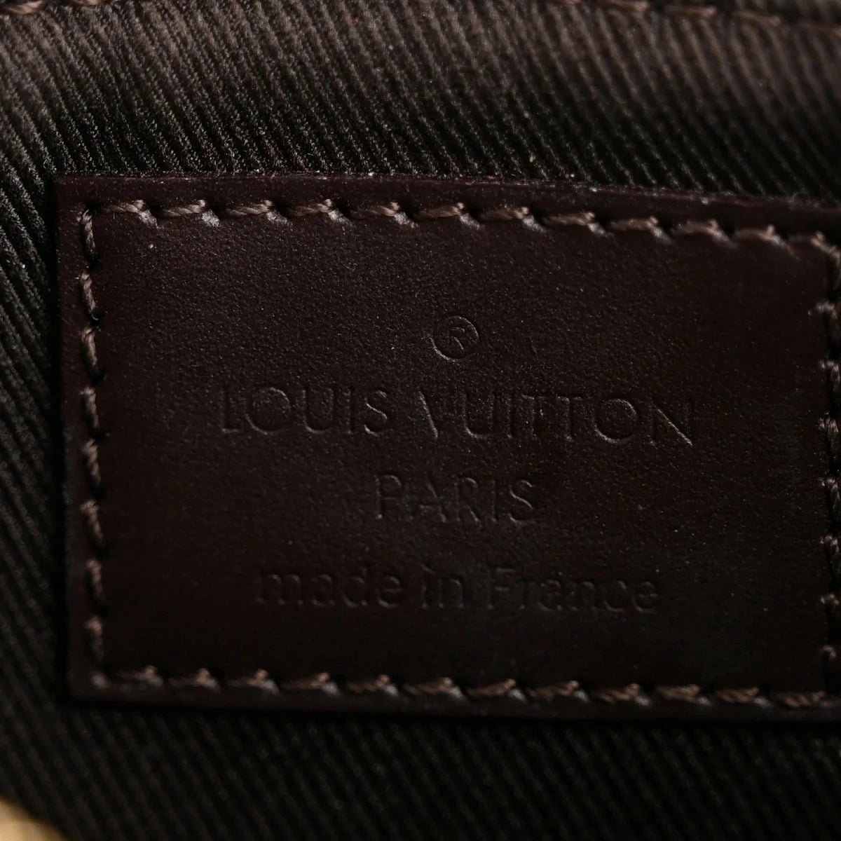 Vernis Monogram Mini Pochette Accessories Amarante