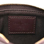 Vernis Monogram Mini Pochette Accessories Amarante